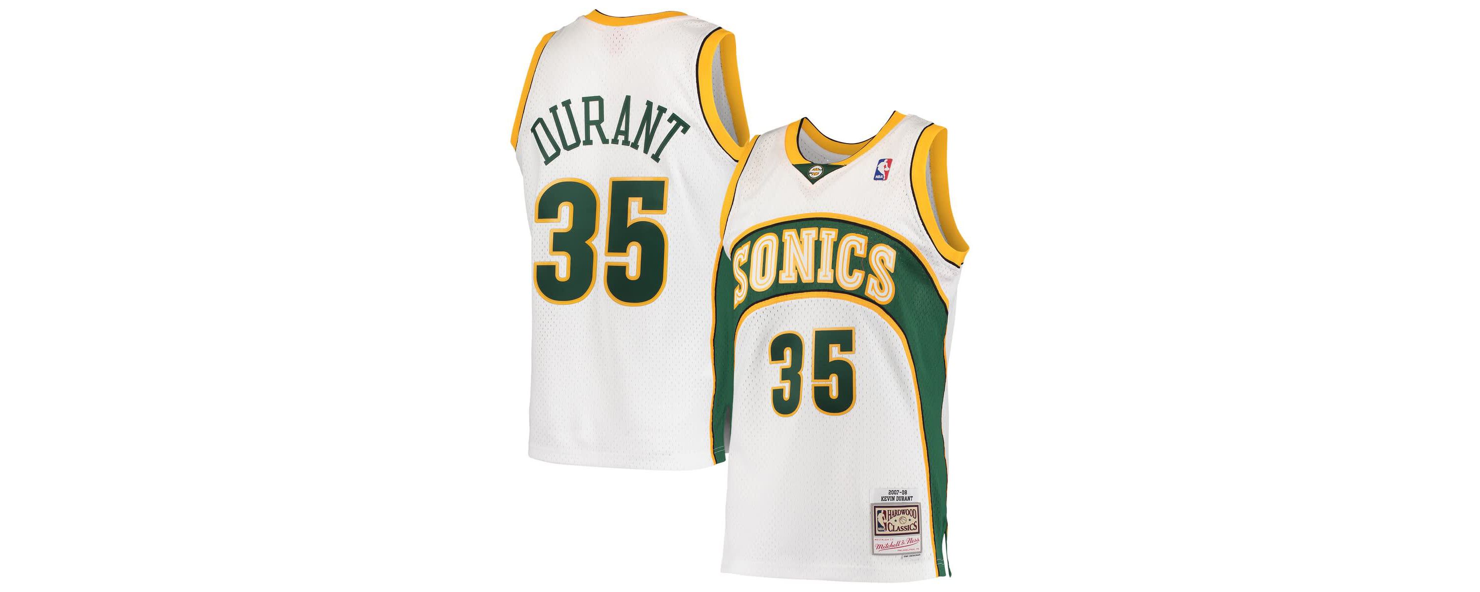 Hardwood Classic Teams Kevin Durant Seattle SuperSonics Hardwood Classics Swingman Jersey