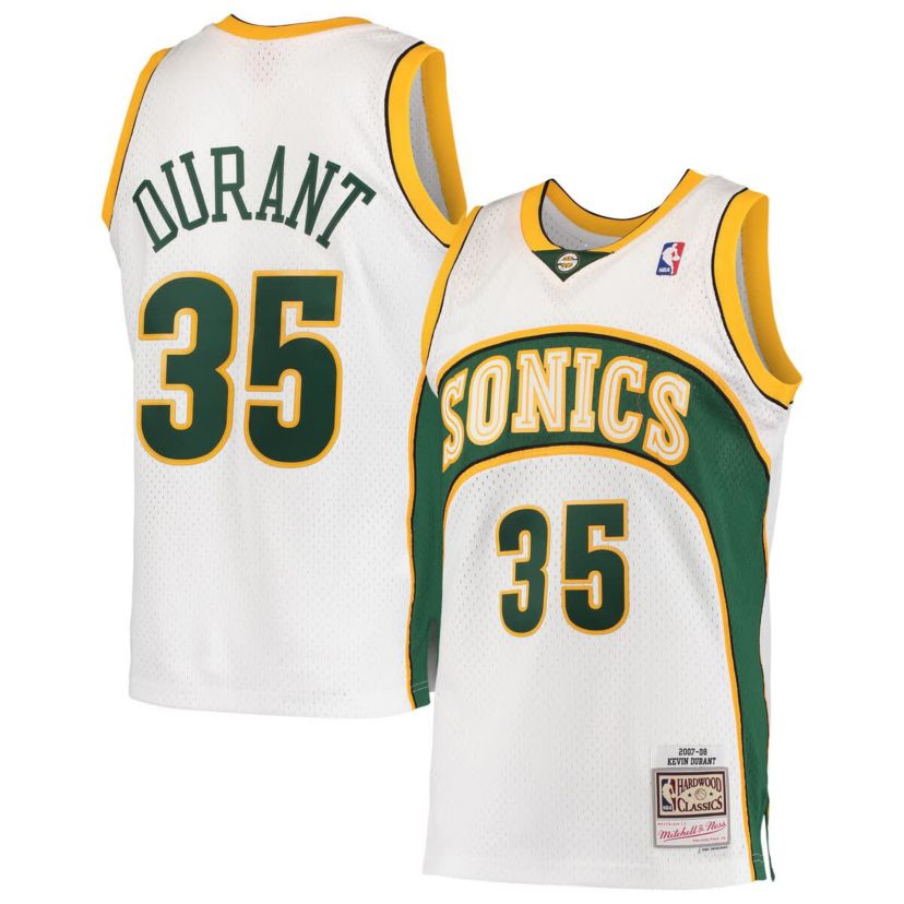 Hardwood Classic Teams Kevin Durant Seattle SuperSonics Hardwood Classics Swingman Jersey