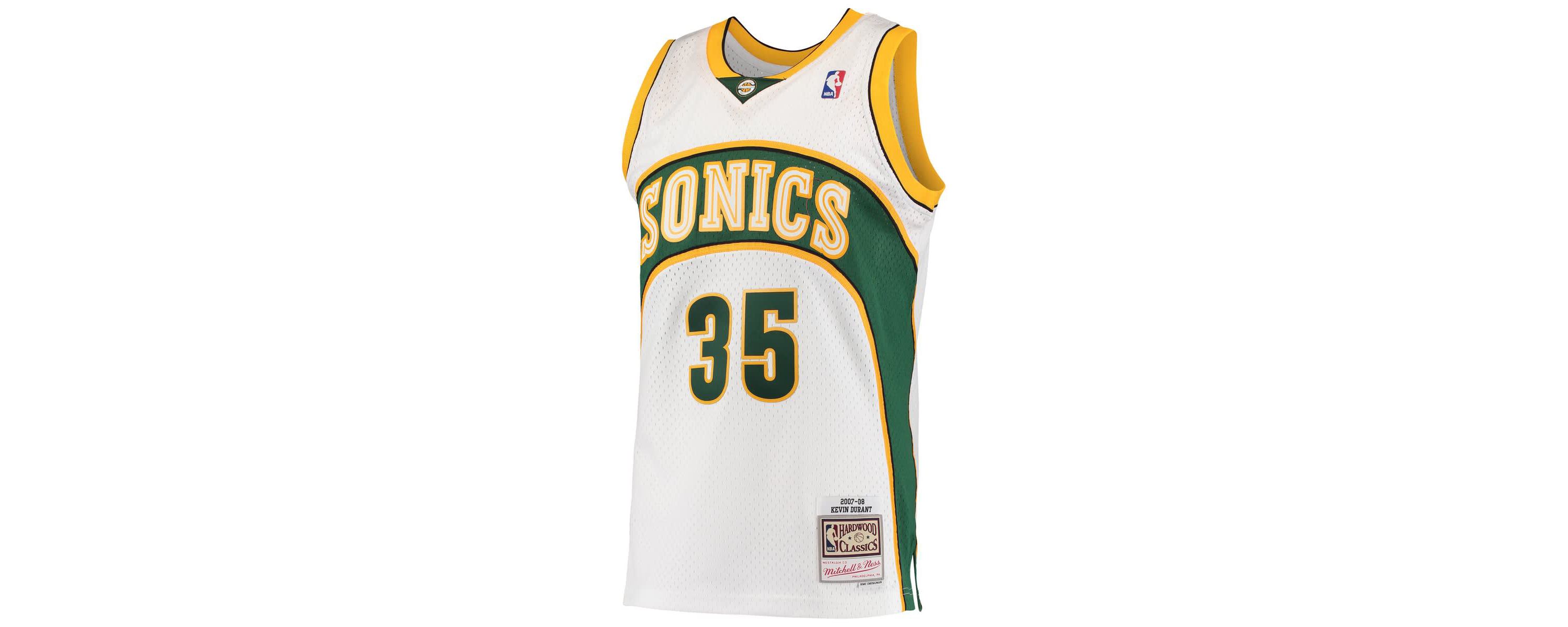 Hardwood Classic Teams Kevin Durant Seattle SuperSonics Hardwood Classics Swingman Jersey