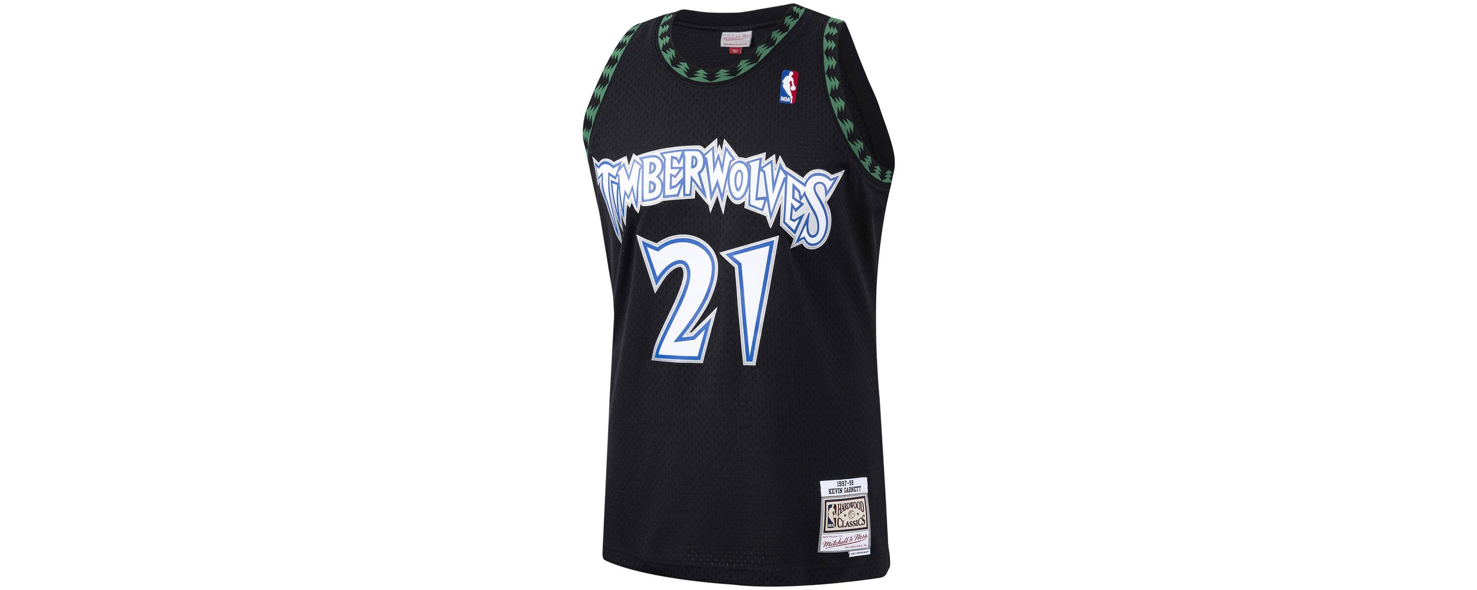 NBA Kevin Garnett Minnesota Timberwolves Hardwood Classics Swingman Jersey