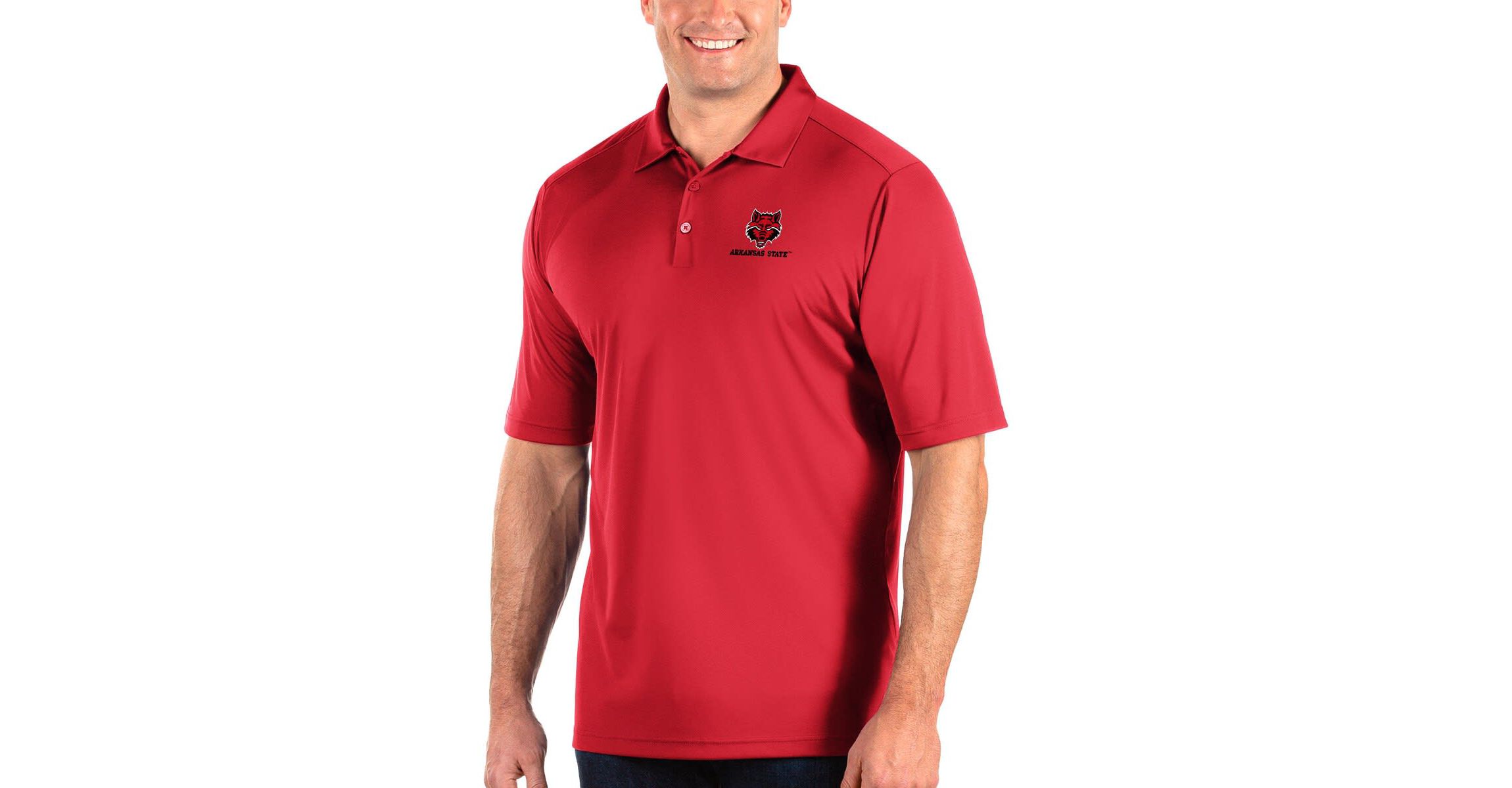 Arkansas State Red Wolves NCAA Arkansas State Wolves Big & Tall Tribute Polo
