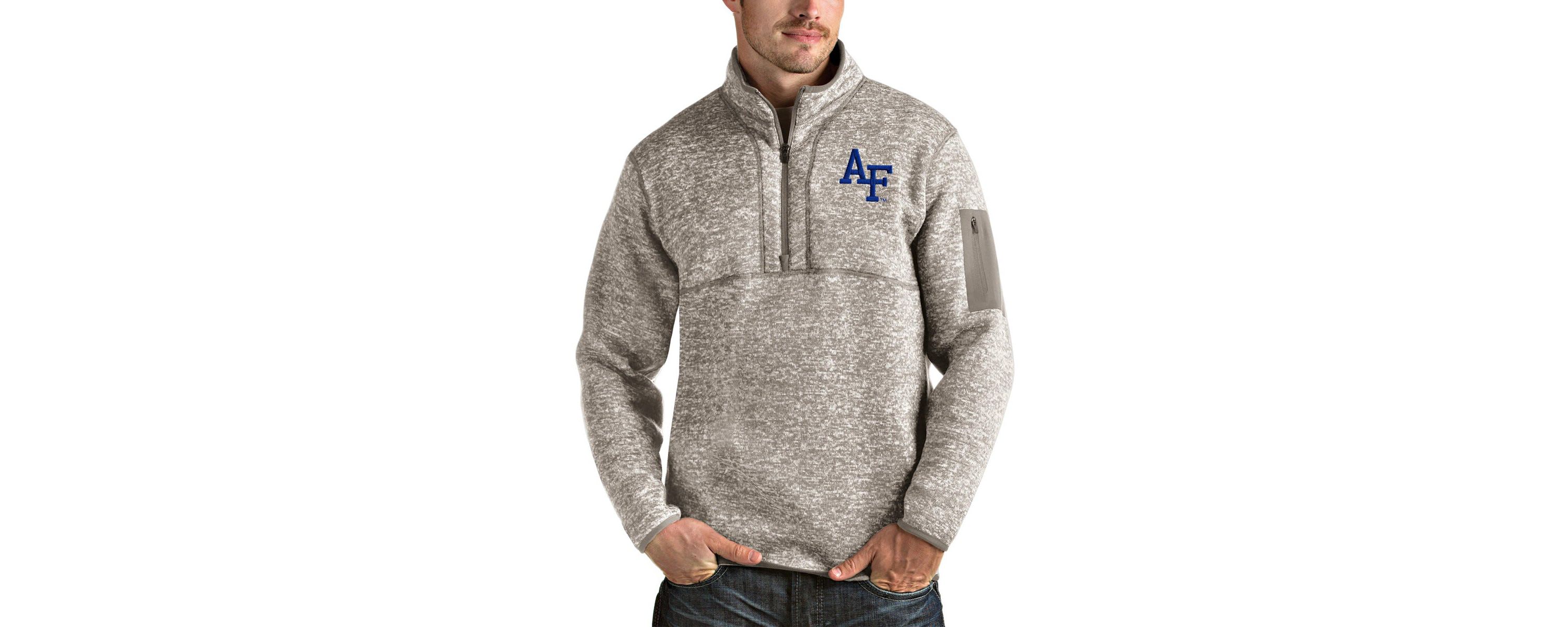 NCAA Air Force Falcons Fortune Half-Zip Pullover Jacket