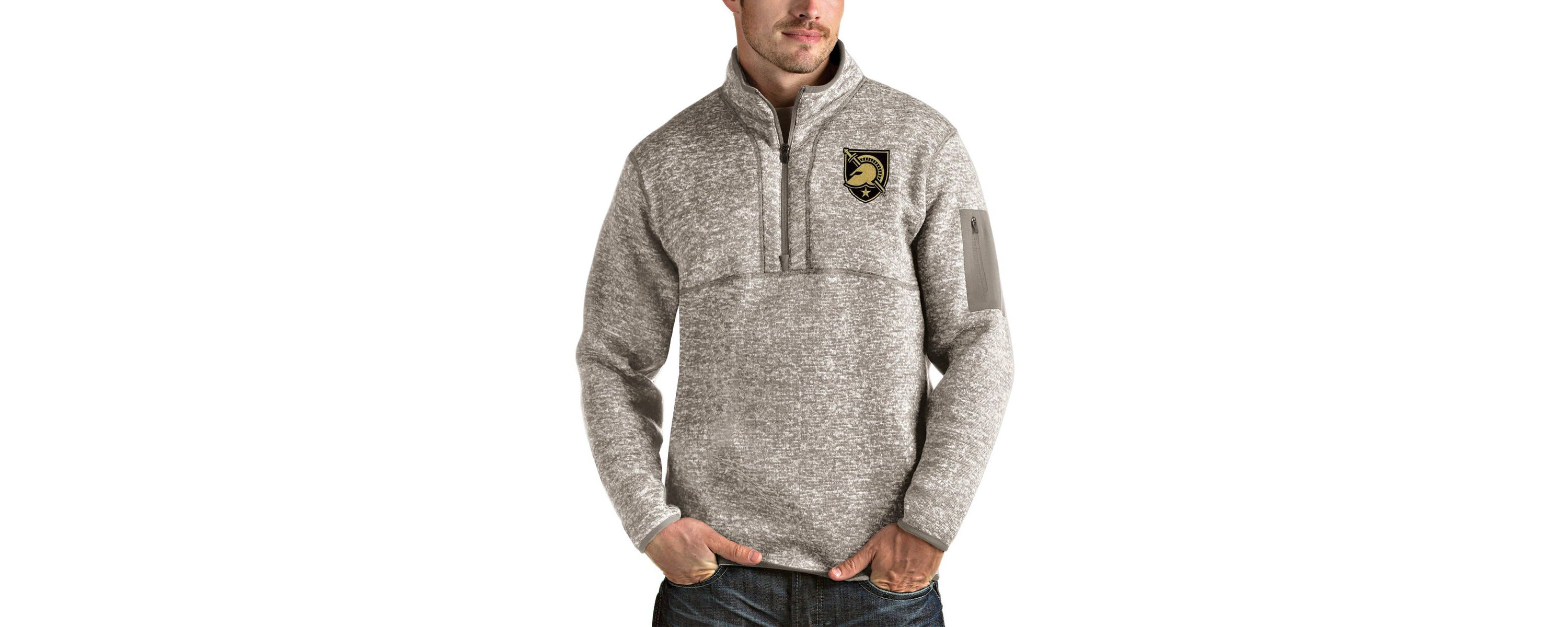 Army Black Knights NCAA Army Knights Fortune Half-Zip Pullover Jacket