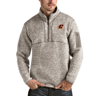 Central Michigan Chippewas NCAA Cent. Fortune Half-Zip Pullover Jacket