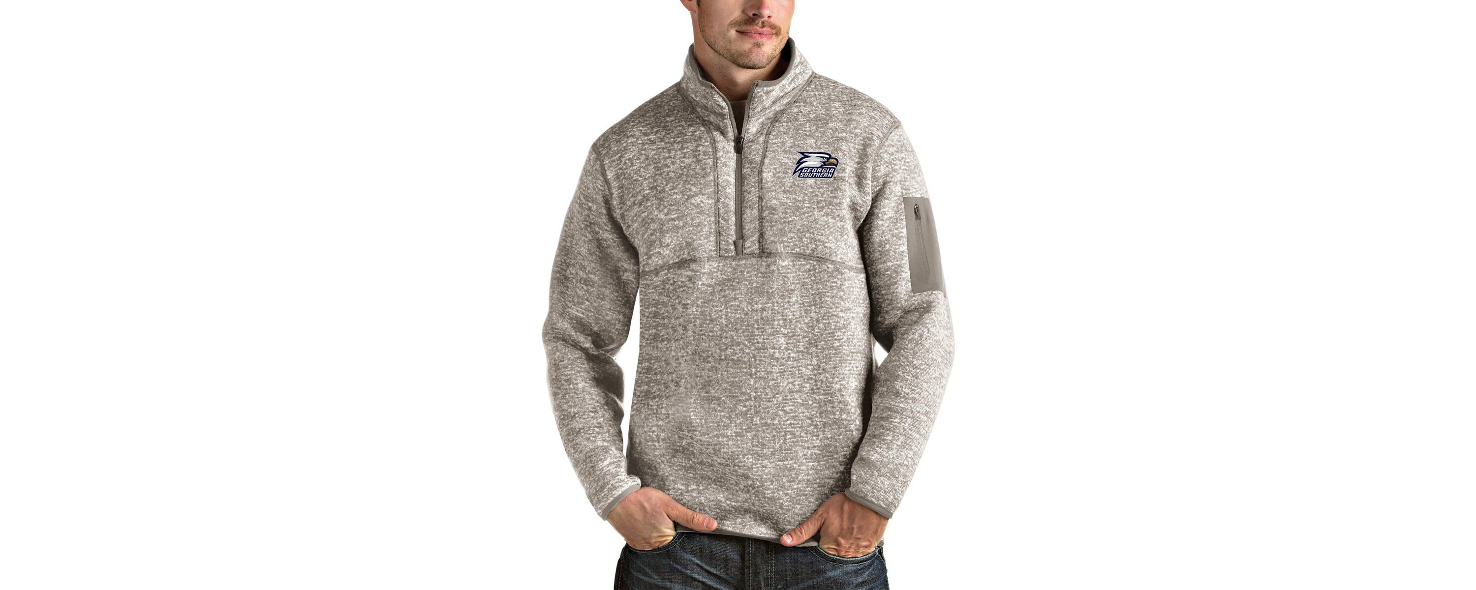 NCAA Georgia Southern Eagles Fortune Half-Zip Pullover Jacket