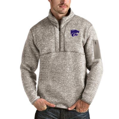 NCAA Kansas State Wildcats Fortune Half-Zip Pullover Jacket
