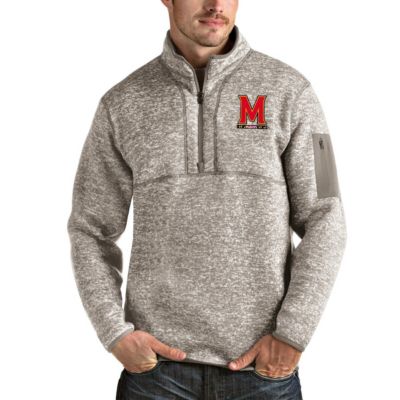 NCAA Maryland Terrapins Fortune Half-Zip Pullover Jacket