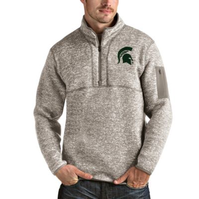 NCAA Michigan State Spartans Fortune Half-Zip Pullover Jacket