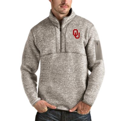NCAA Oklahoma Sooners Fortune Half-Zip Pullover Jacket