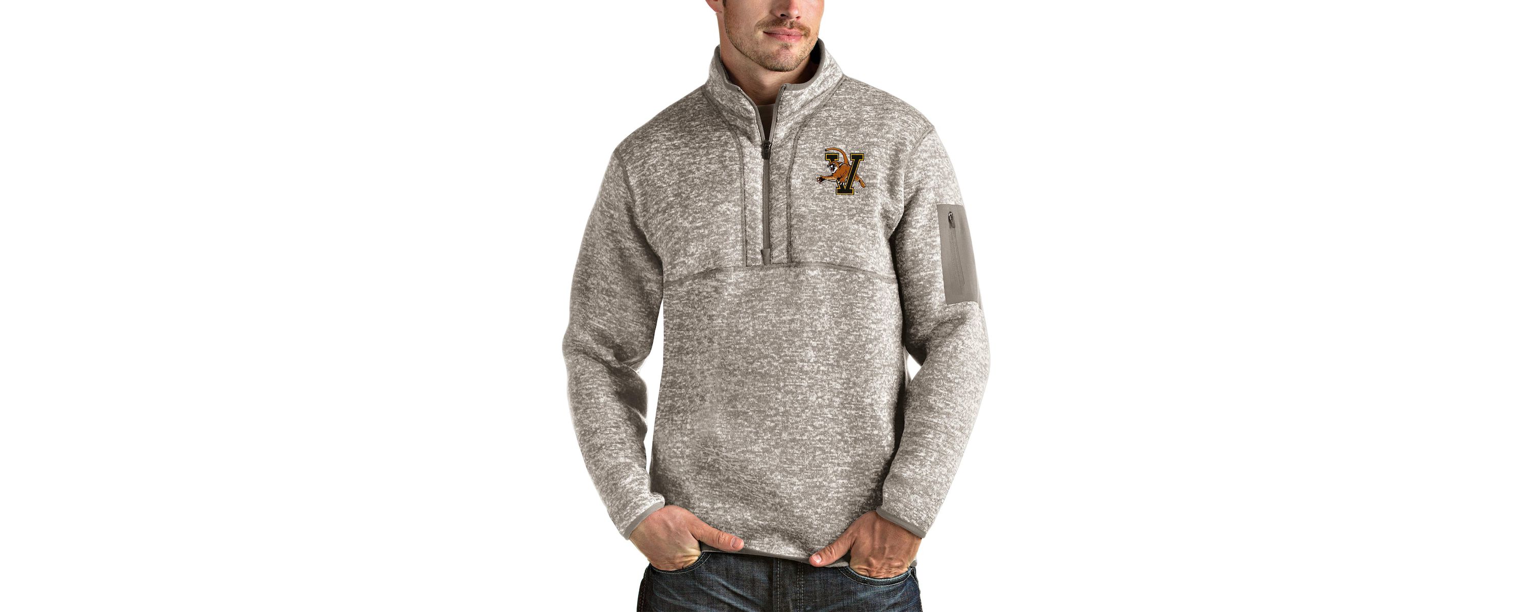 NCAA Vermont Catamounts Fortune Half-Zip Pullover Jacket