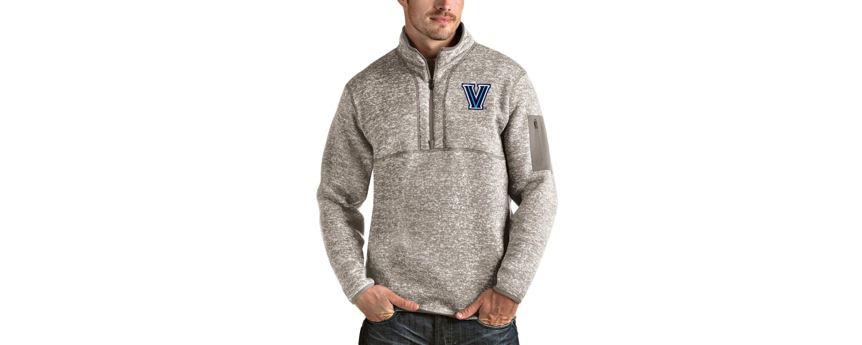 NCAA Villanova Wildcats Fortune Half-Zip Pullover Jacket