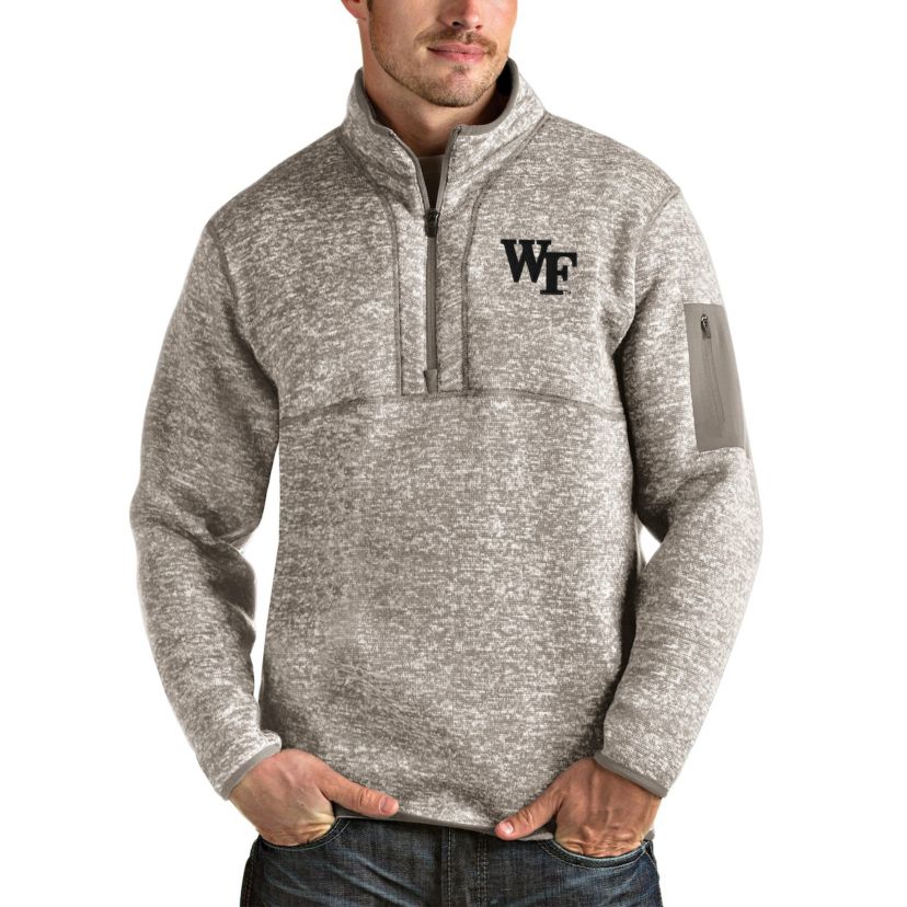 NCAA Wake Forest Demon Deacons Fortune Half-Zip Pullover Jacket