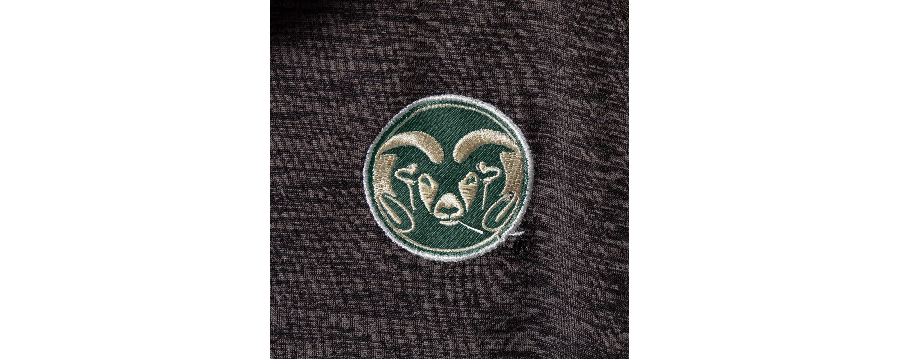 NCAA ed Colorado State Rams Logo Down Swing Polo