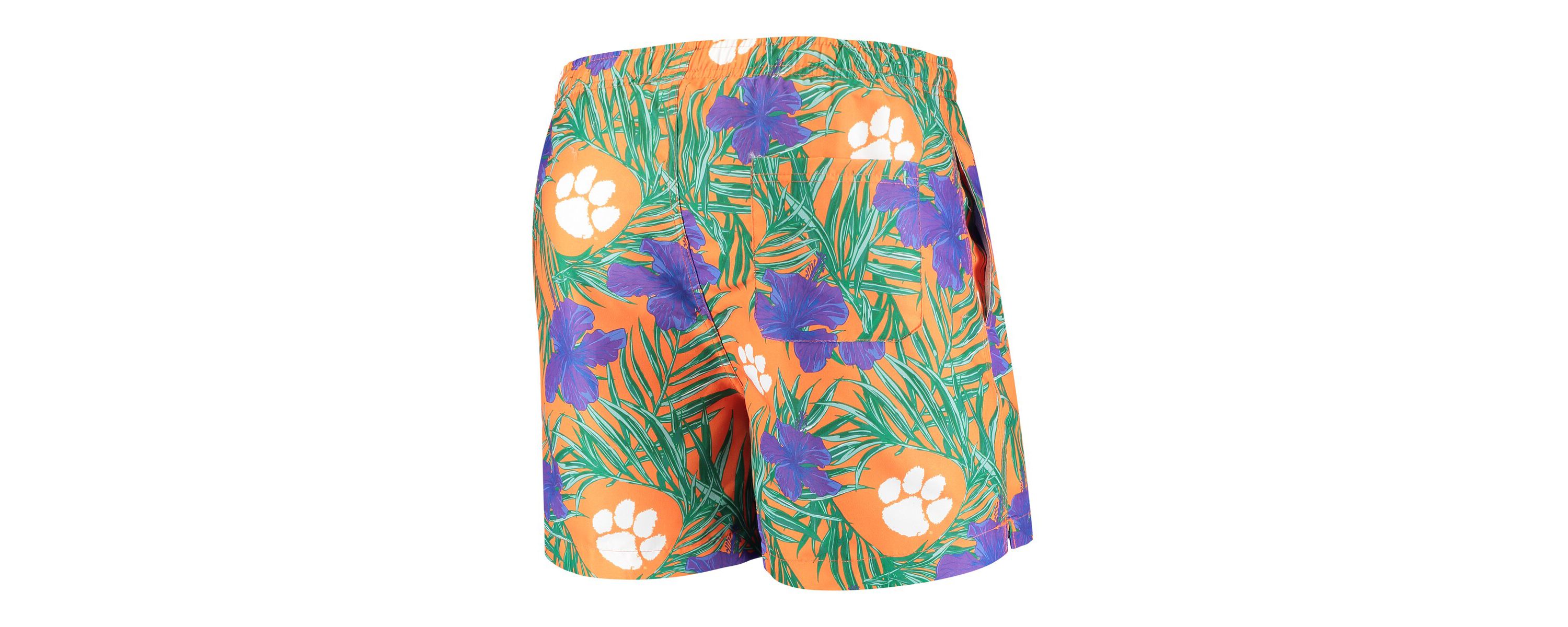 NCAA Clemson Tigers Swimming Trunks