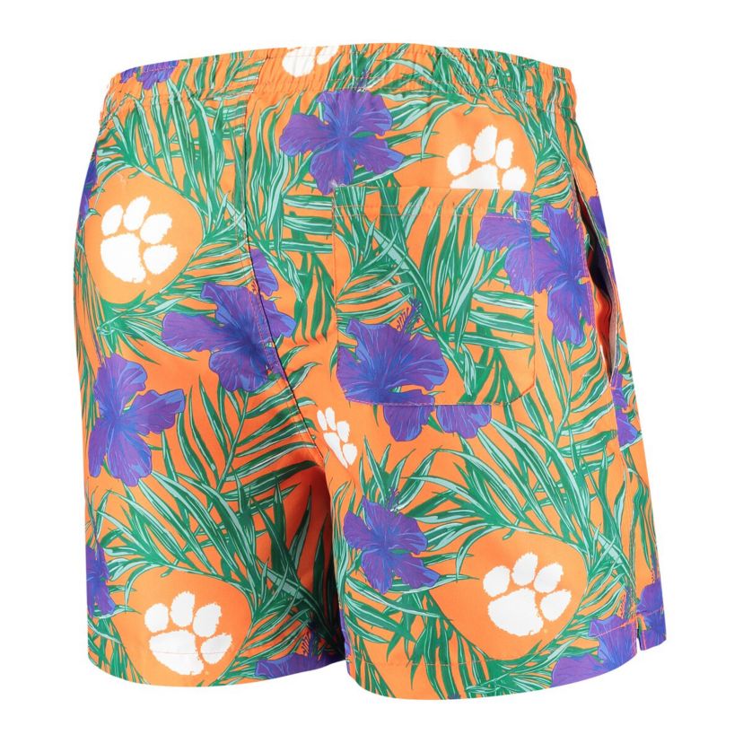 NCAA Clemson Tigers Swimming Trunks