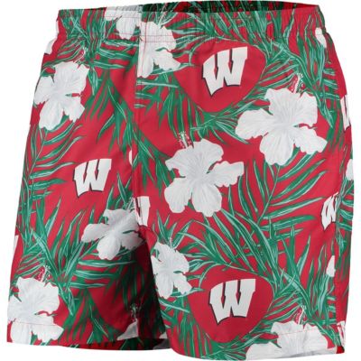 NCAA Wisconsin Badgers Swimming Trunks