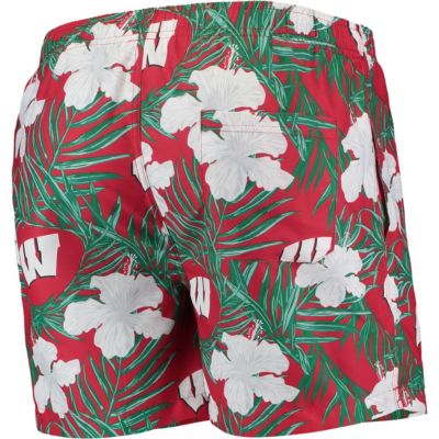 NCAA Wisconsin Badgers Swimming Trunks