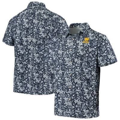 NCAA Notre Dame Fighting Irish Super Slack Tide Button-Up Shirt
