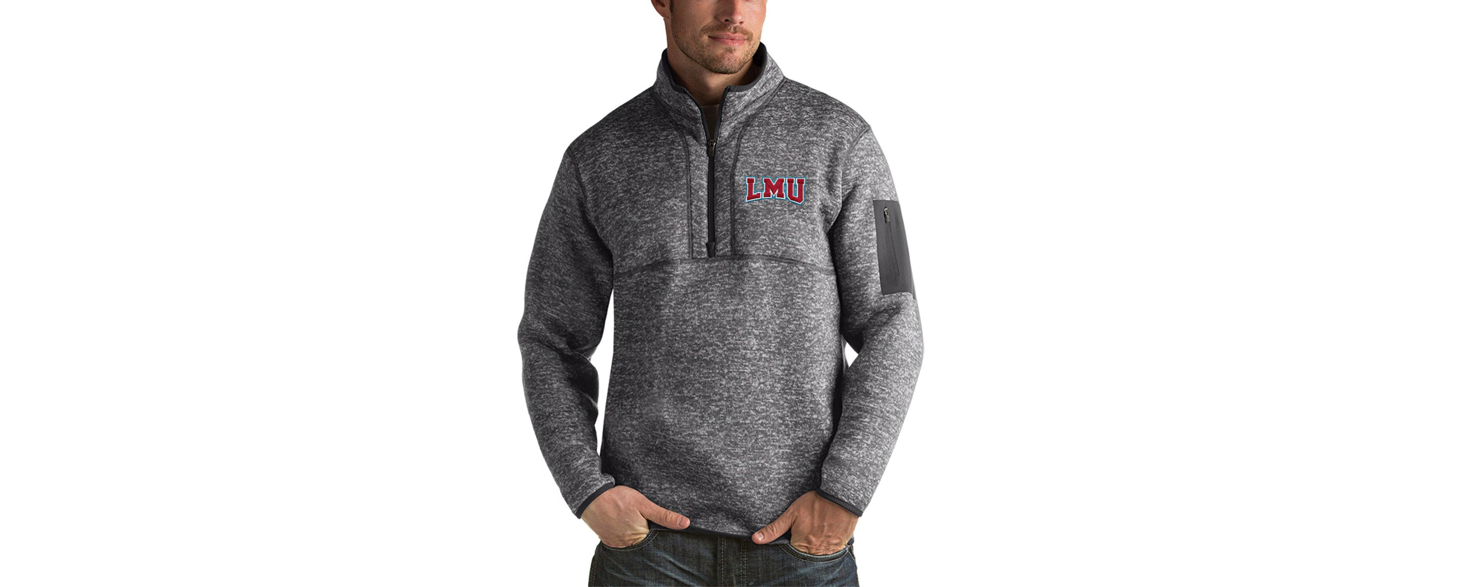 NCAA Loyola Marymount Lions Fortune Half-Zip Sweatshirt
