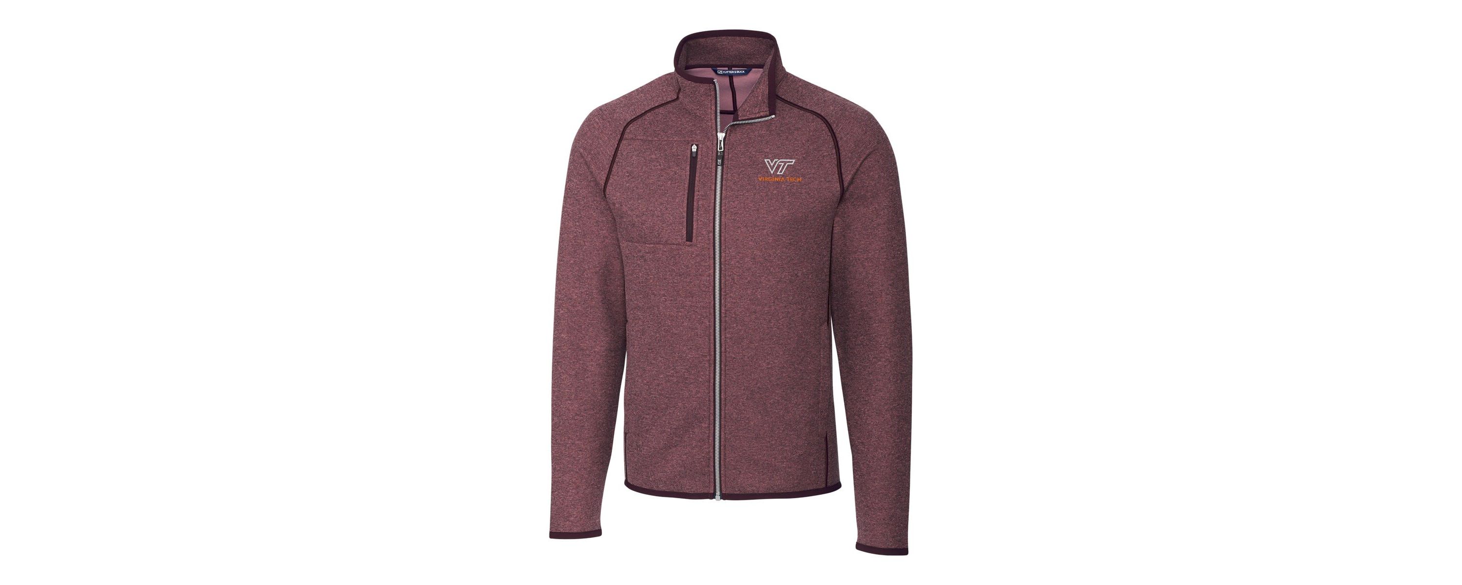 NCAA Virginia Tech Hokies Mainsail Full-Zip Jacket