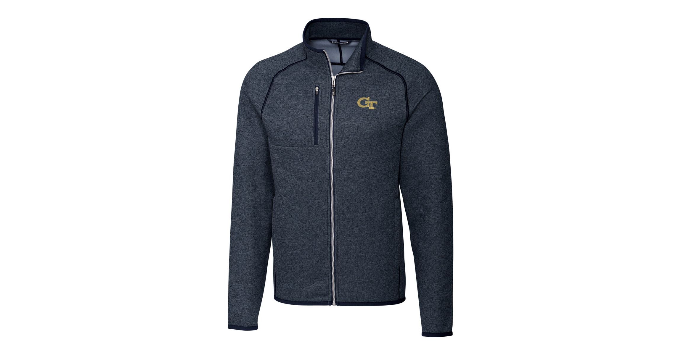 Georgia Tech Yellow Jackets NCAA GA Tech Jackets Mainsail Full-Zip Jacket