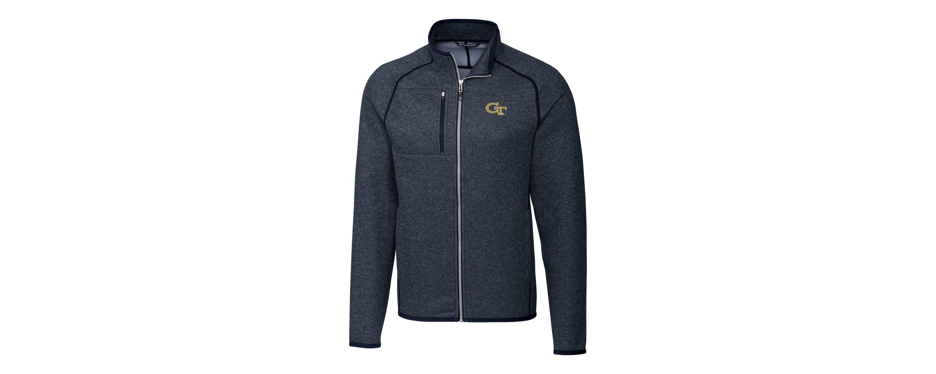 Georgia Tech Yellow Jackets NCAA GA Tech Jackets Mainsail Full-Zip Jacket