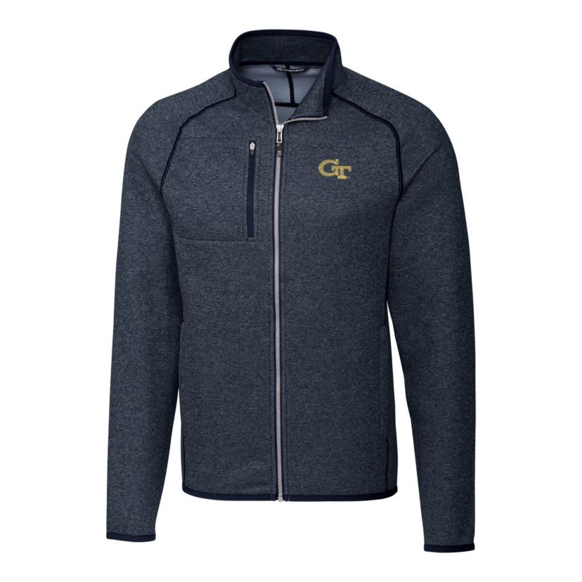 Georgia Tech Yellow Jackets NCAA GA Tech Jackets Mainsail Full-Zip Jacket