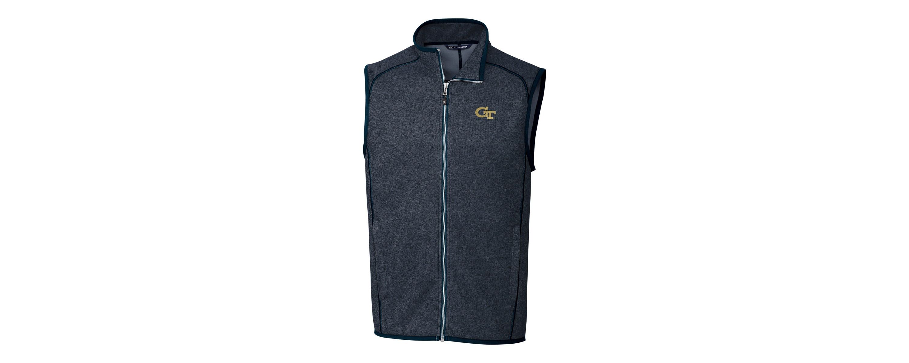 Georgia Tech Yellow Jackets NCAA GA Tech Jackets Mainsail Full-Zip Vest