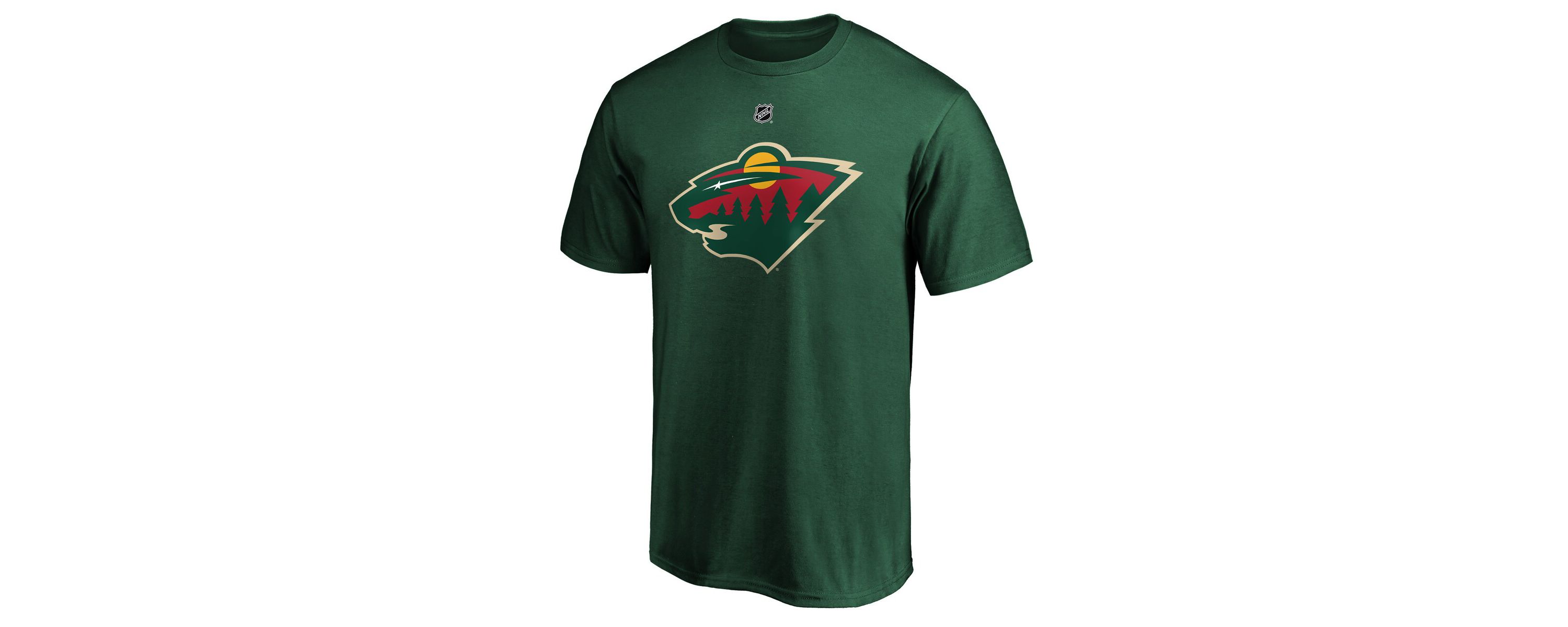 NHL Fanatics Mats Zuccarello Minnesota Wild Authentic Stack Name & Number Team T-Shirt