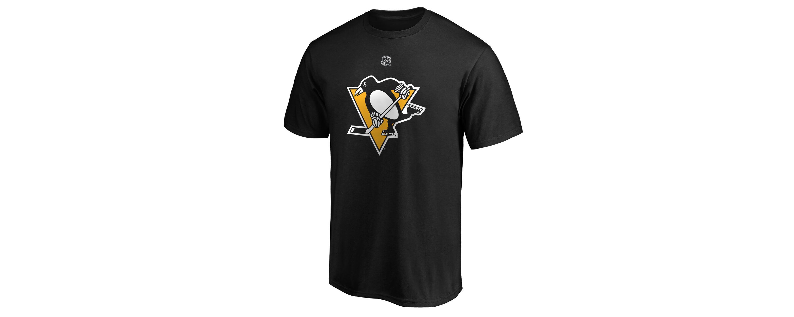 NHL Fanatics Evgeni Malkin Pittsburgh Penguins Team Authentic Stack Name & Number T-Shirt