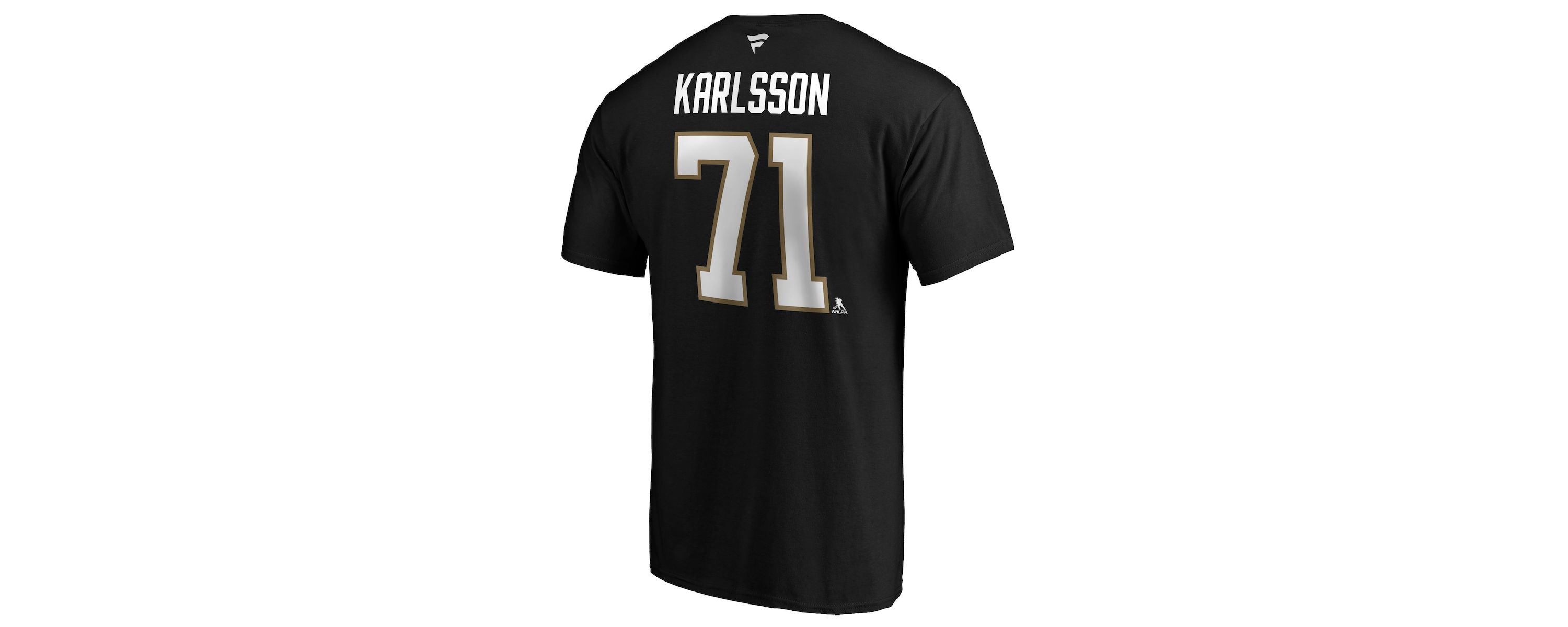 NHL William Karlsson Vegas Golden Knights Authentic Stack Player Name & Number T-Shirt