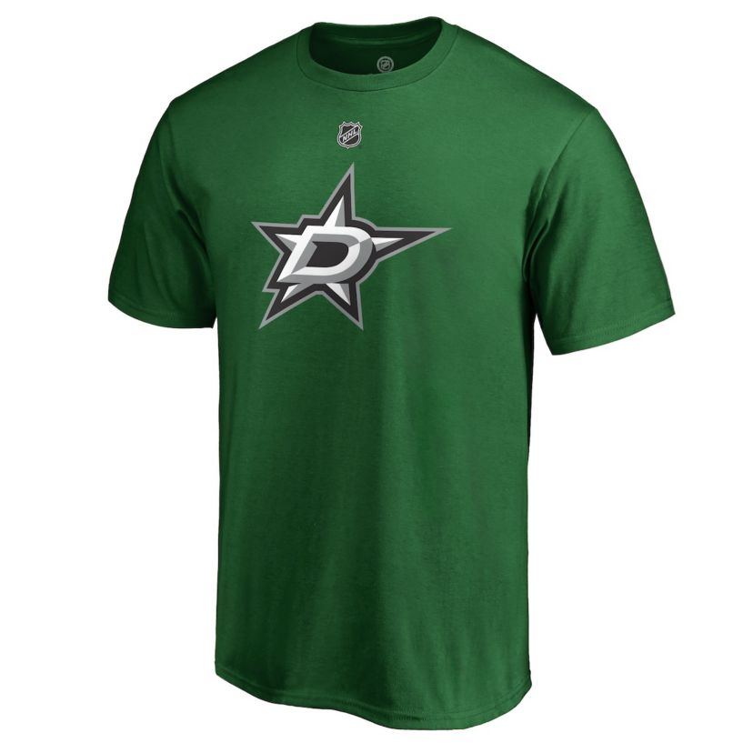 NHL Tyler Seguin Kelly Dallas Stars Team Authentic Stack Name & Number T-Shirt