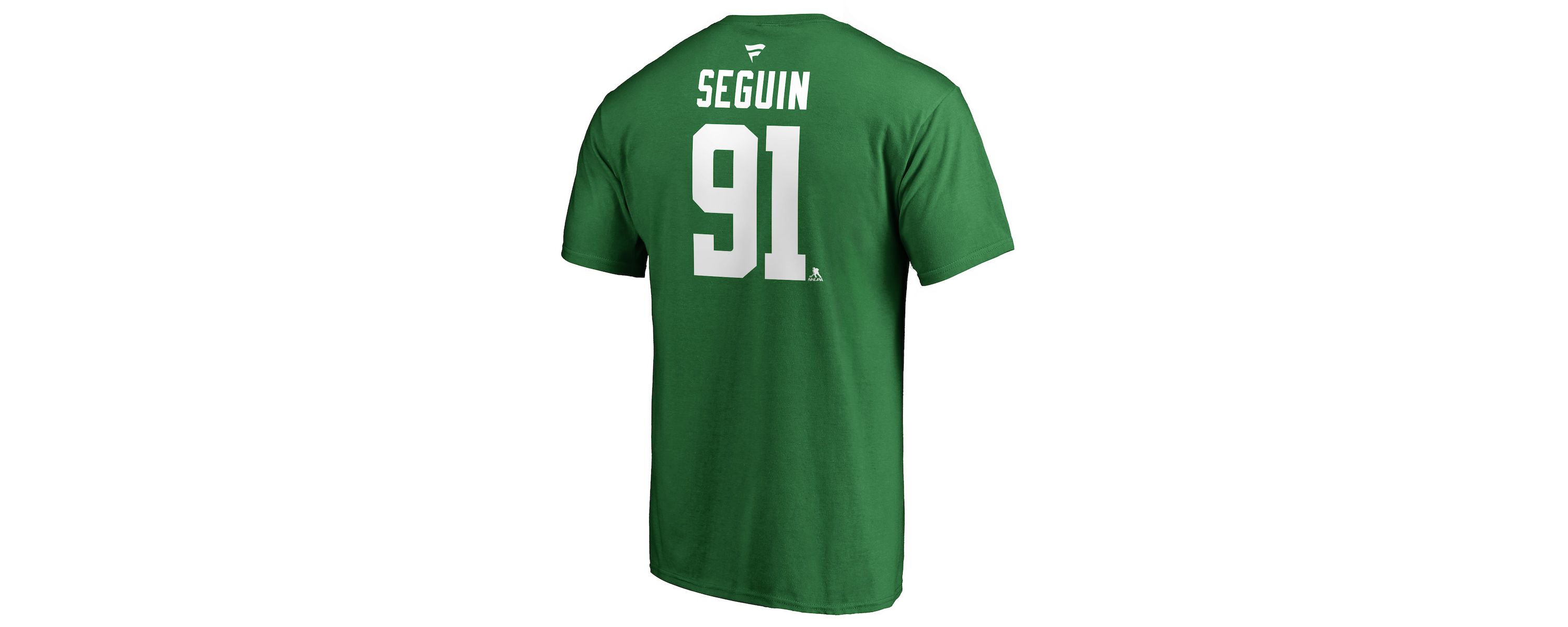 NHL Tyler Seguin Kelly Dallas Stars Team Authentic Stack Name & Number T-Shirt