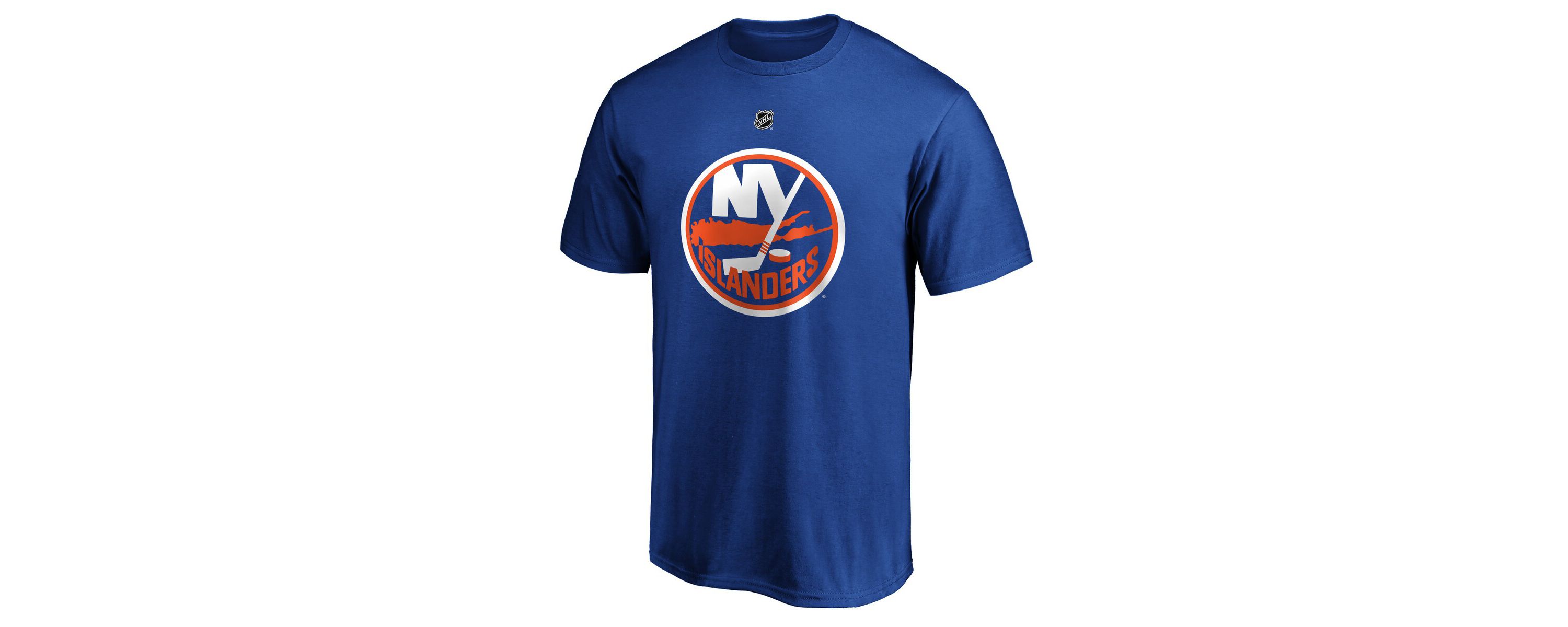 NHL Mathew Barzal New York Islanders Team Authentic Stack Name & Number T-Shirt