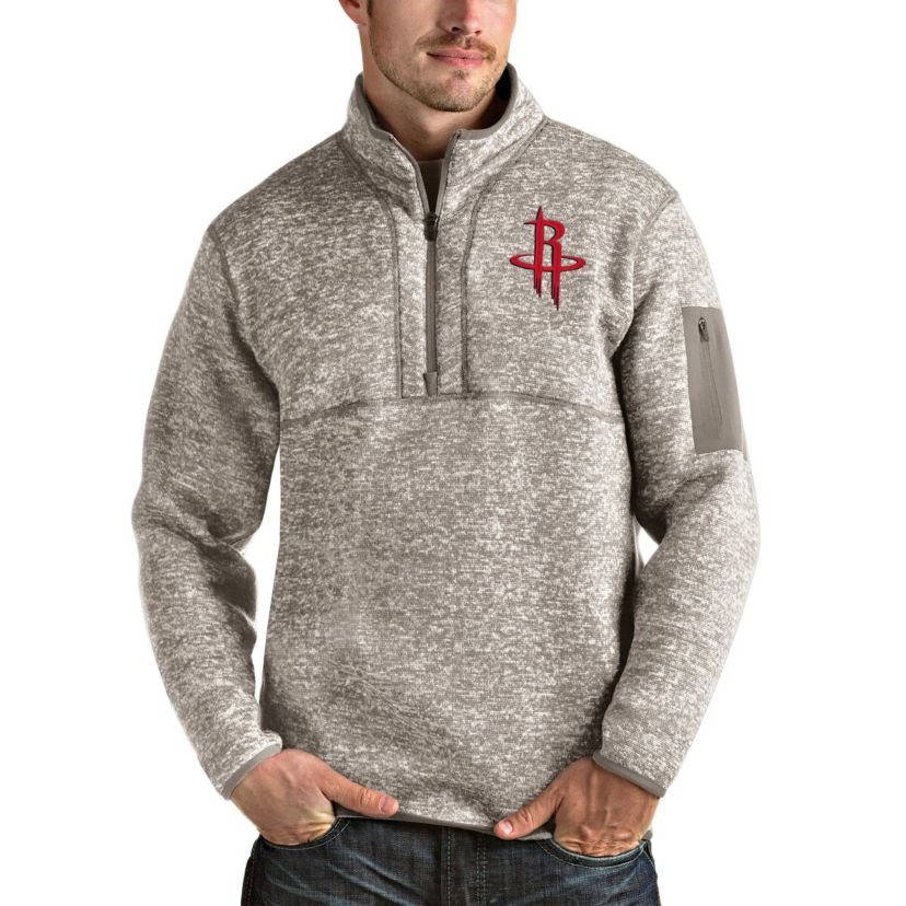 NBA Houston Rockets Fortune Quarter-Zip Pullover Jacket