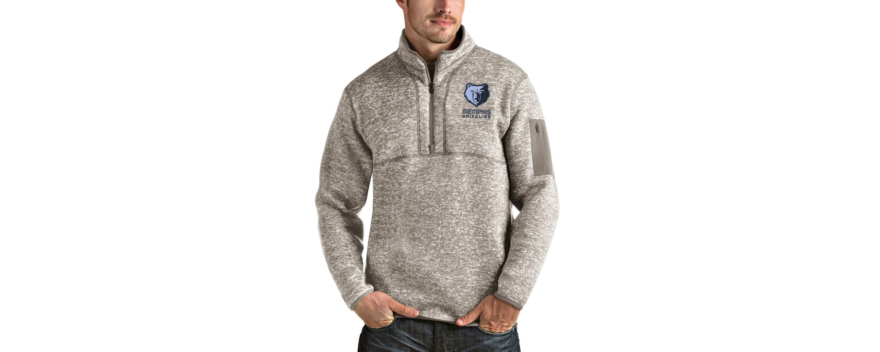 NBA Memphis Grizzlies Fortune Quarter-Zip Pullover Jacket