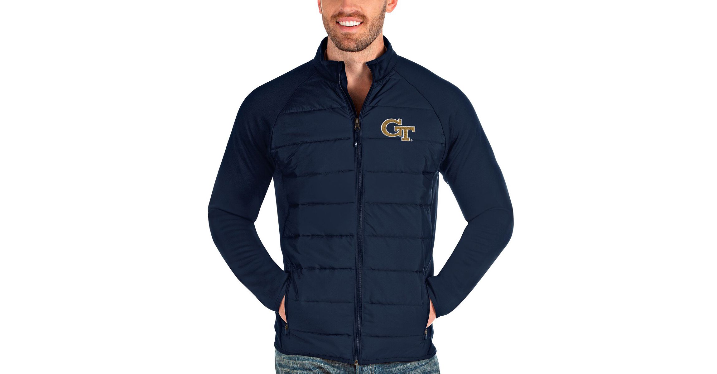Georgia Tech Yellow Jackets NCAA Georgia Tech Jackets Altitude Full-Zip Jacket