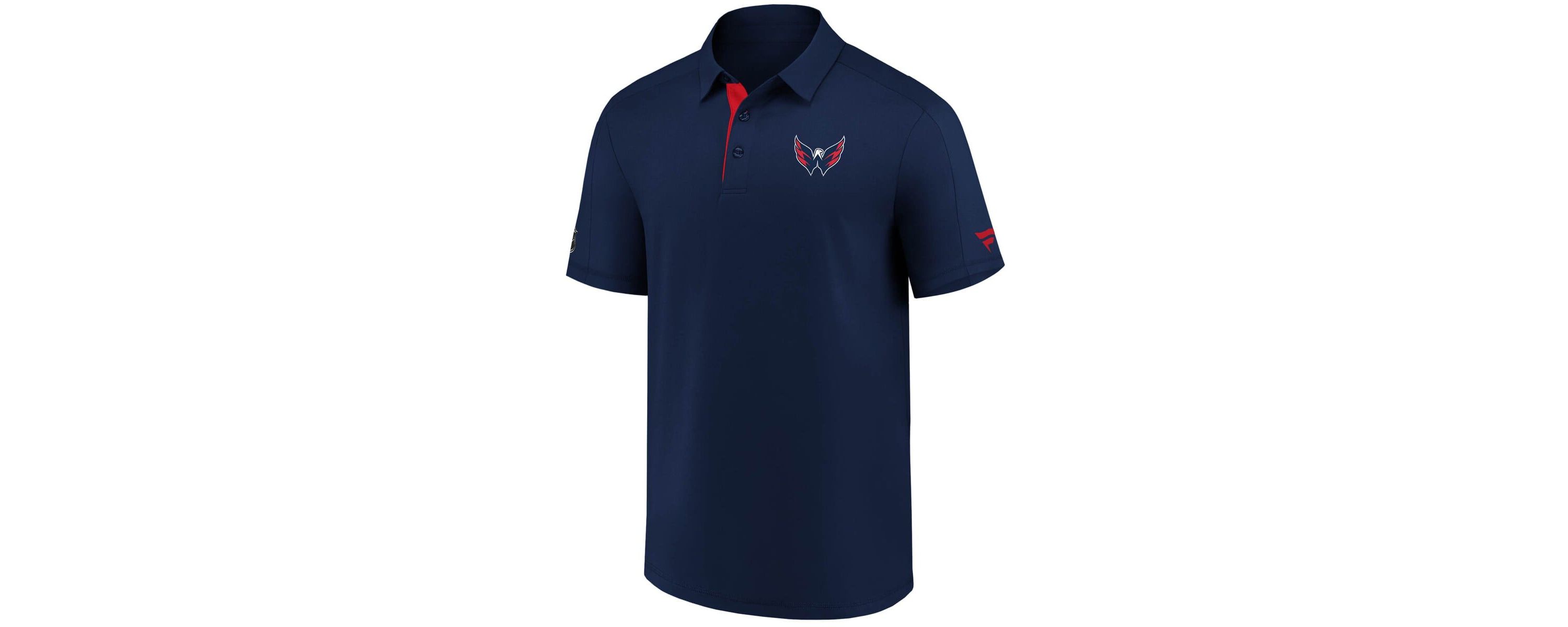 NHL Fanatics Washington Capitals Authentic Pro Locker Room Polo