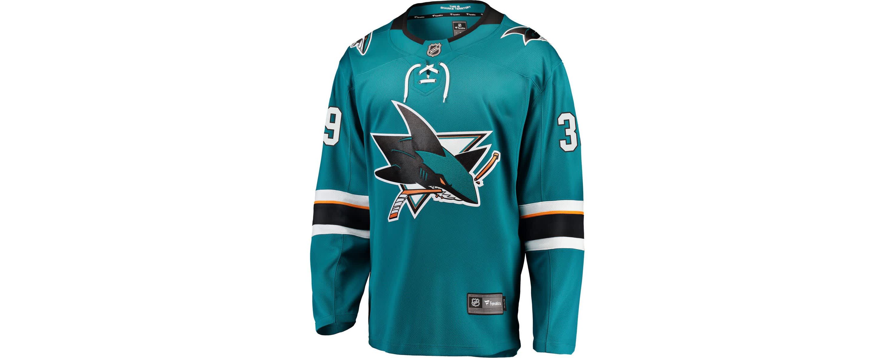 NHL Fanatics Logan Couture San Jose Sharks Breakaway Jersey
