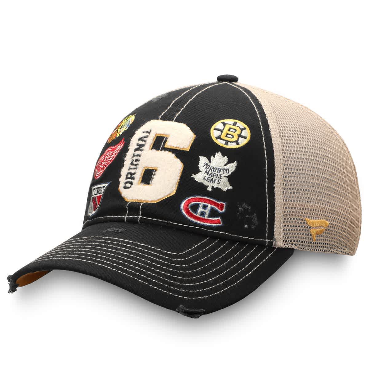 NHL Fanatics NHL Original 6 Refresh Trucker Snapback Hat