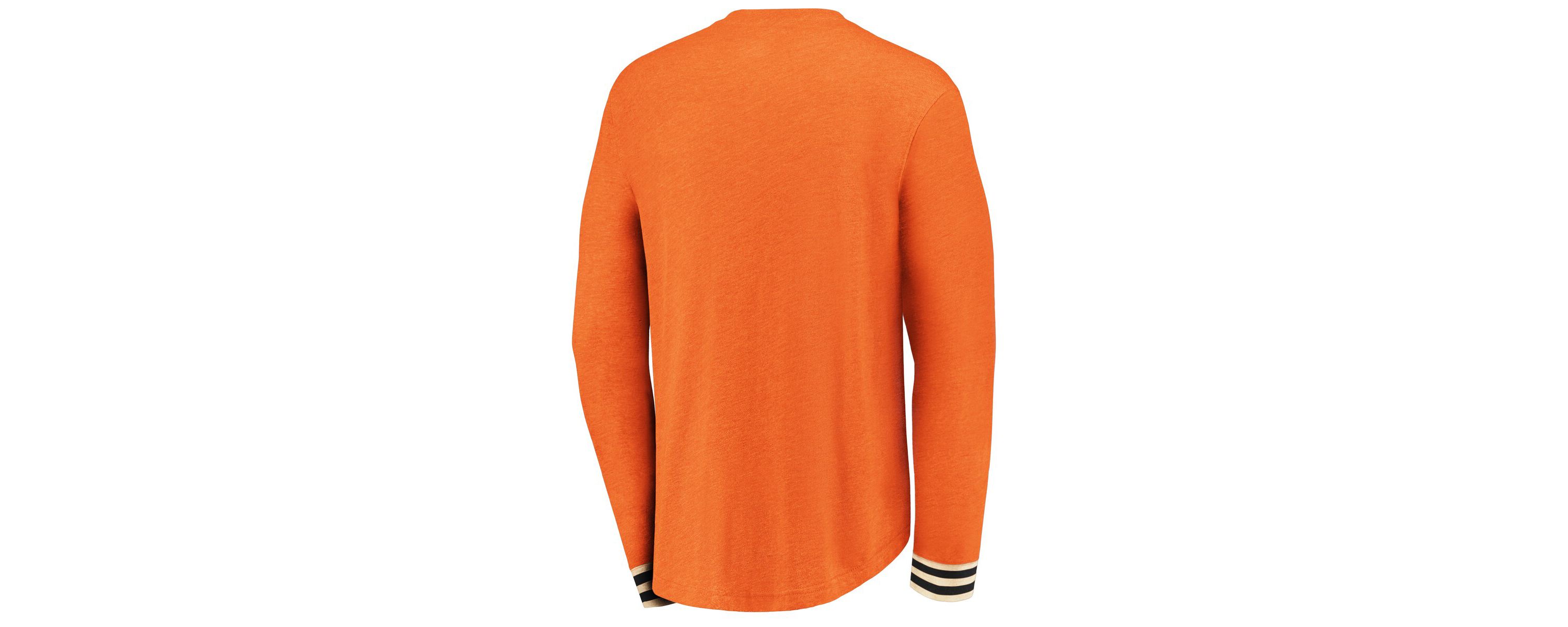 NHL Fanatics ed Philadelphia Flyers True Classics Henley Long Sleeve T-Shirt