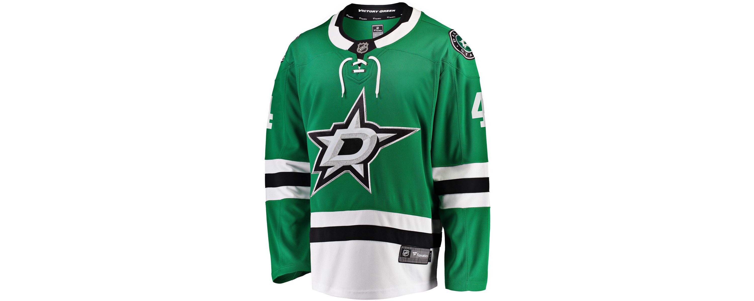 NHL Fanatics Miro Heiskanen Kelly Dallas Stars Team Color Breakaway Player Jersey