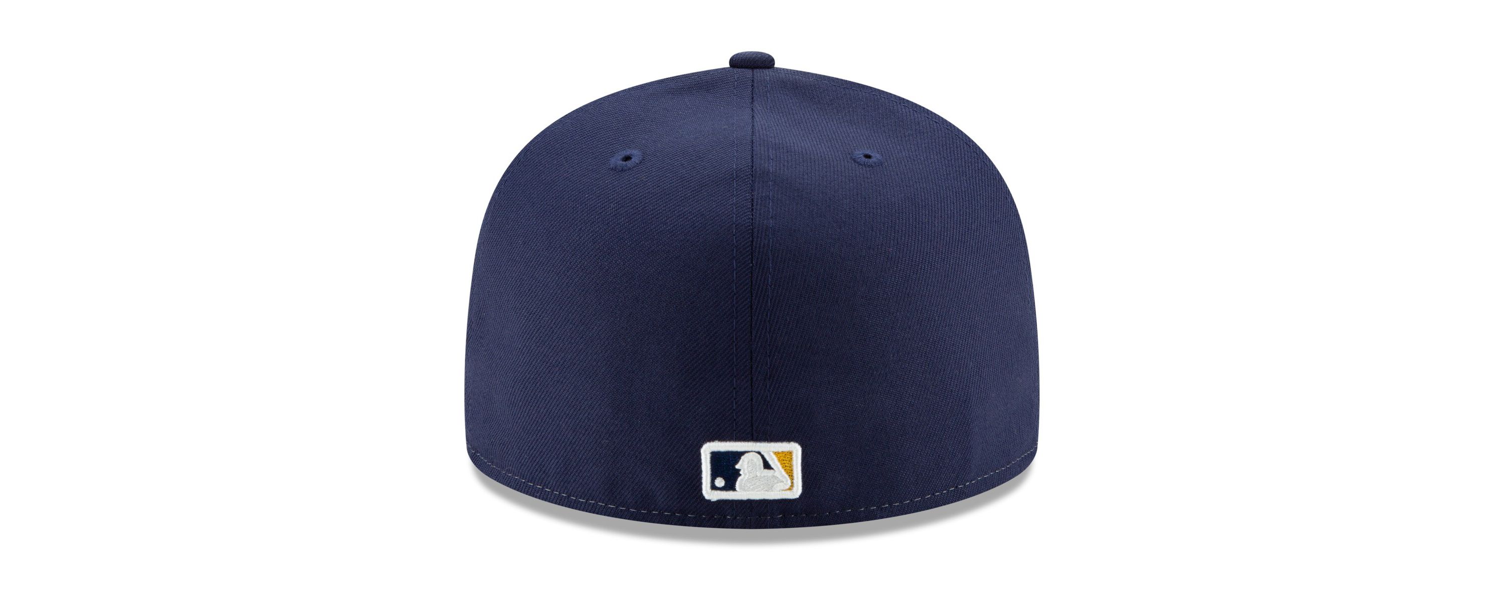 MLB Navy/Yellow Milwaukee Brewers Alternate Authentic Collection On-Field 59FIFTY Fitted Hat