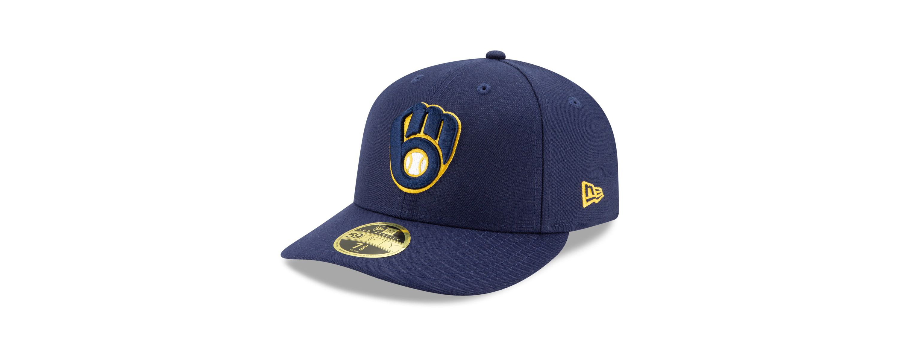 MLB Milwaukee Brewers Authentic Collection On-Field Low 59FIFTY Fitted Hat