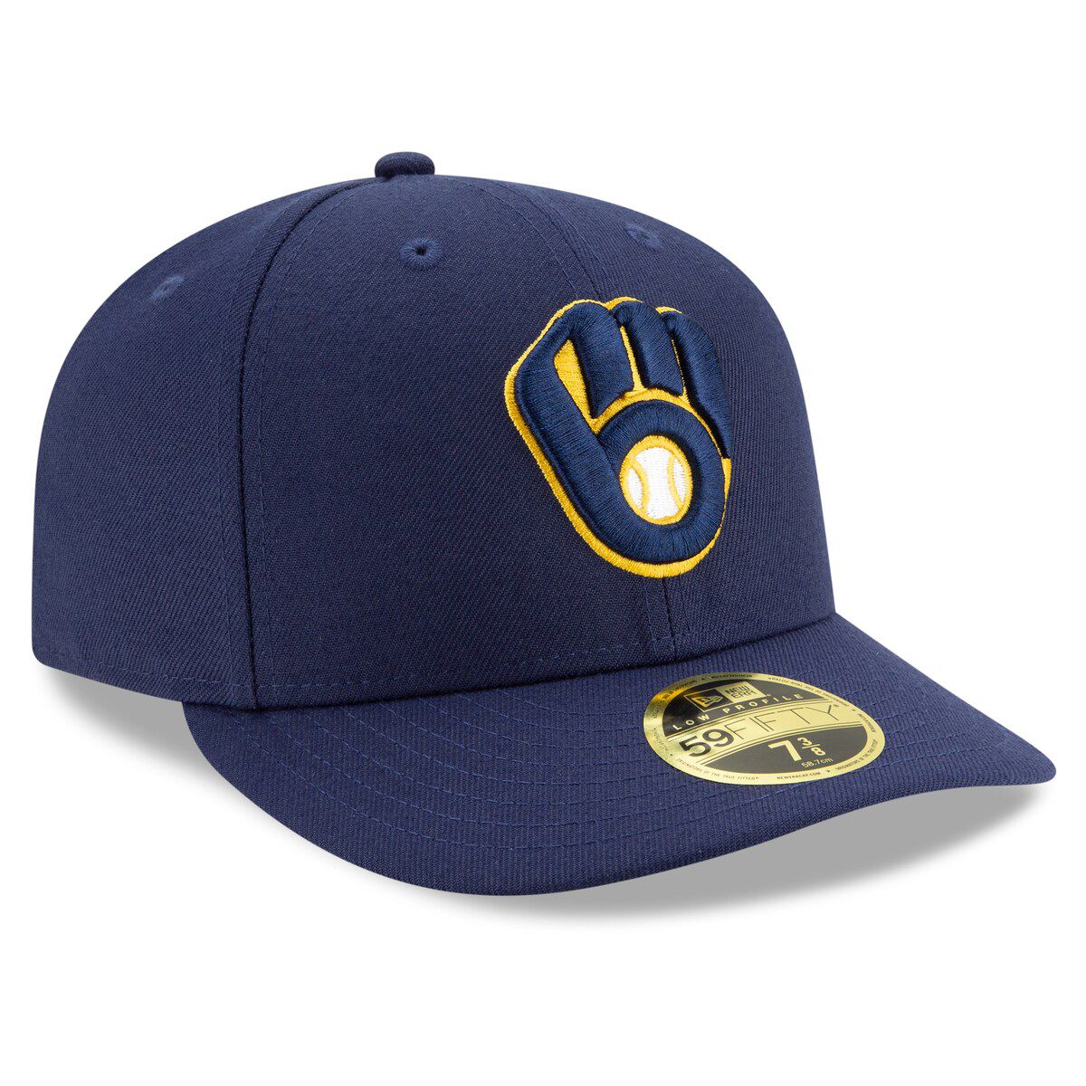 MLB Milwaukee Brewers Authentic Collection On-Field Low 59FIFTY Fitted Hat