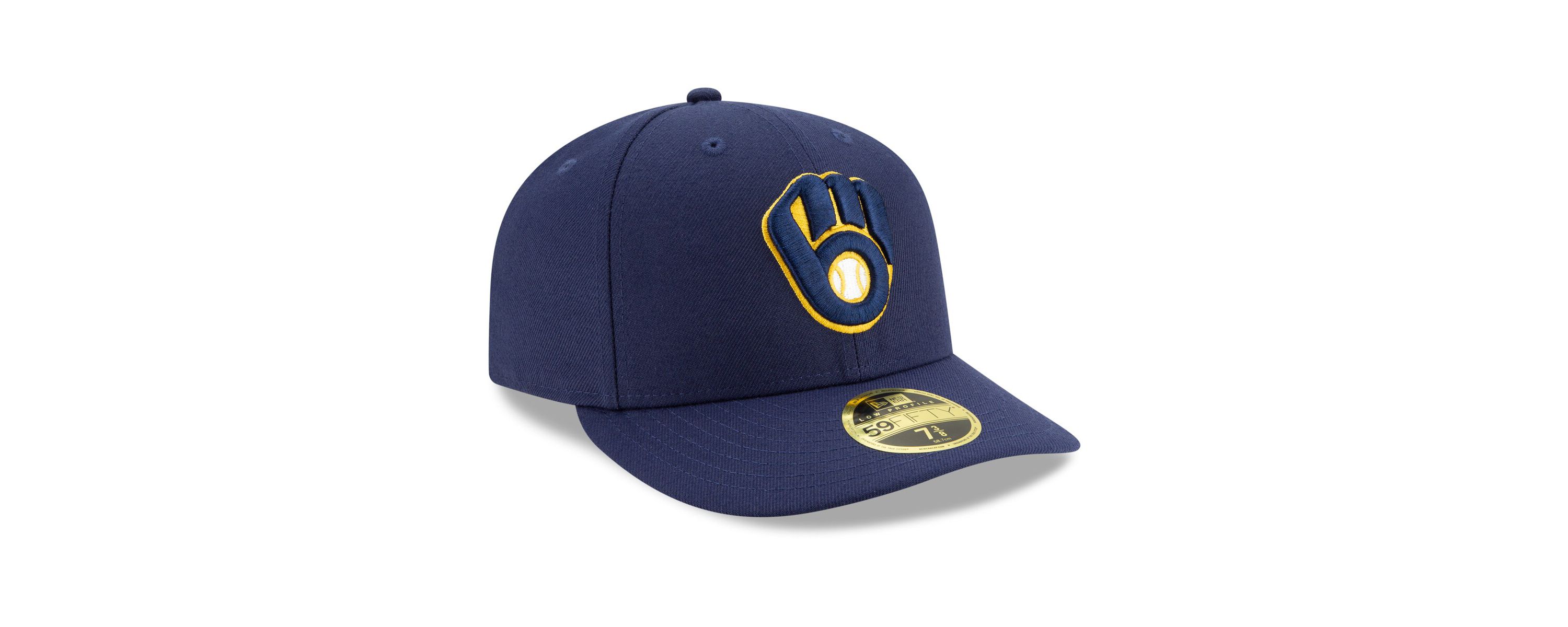 MLB Milwaukee Brewers Authentic Collection On-Field Low 59FIFTY Fitted Hat
