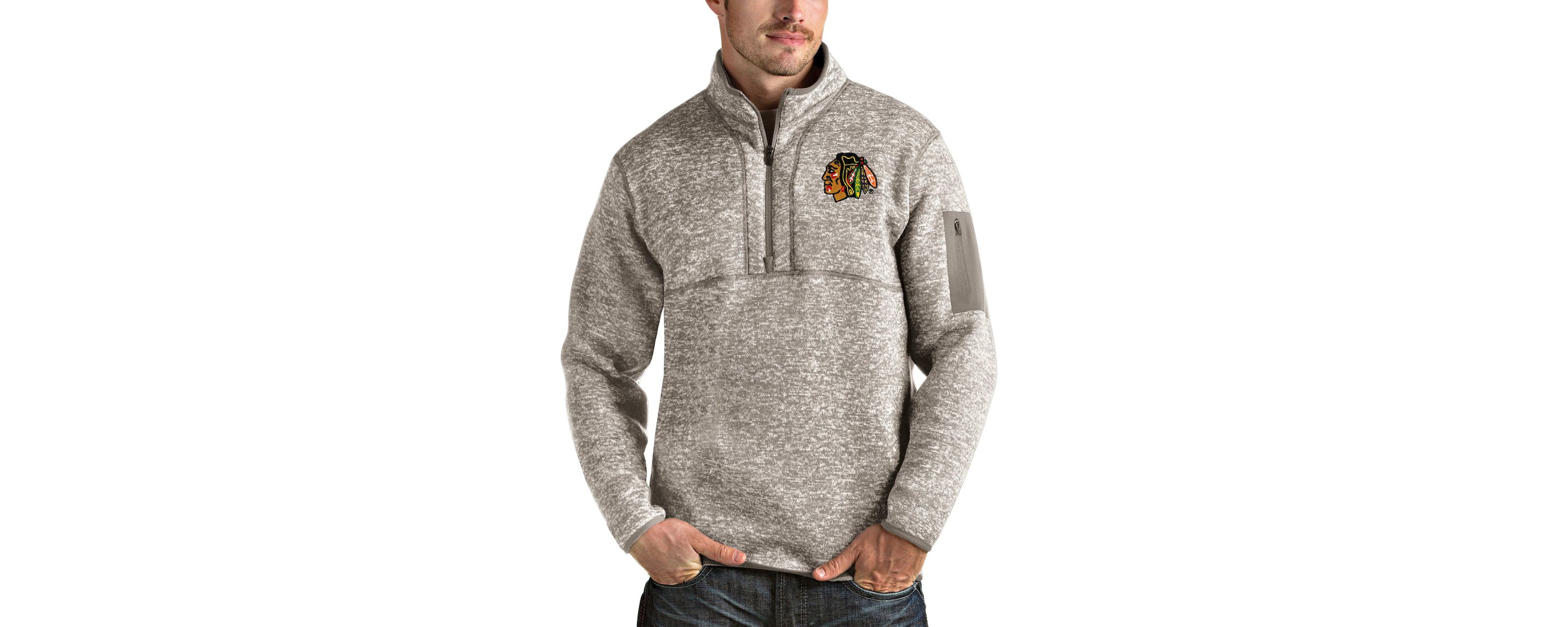 NHL Chicago Blackhawks Fortune Half-Zip Pullover Jacket