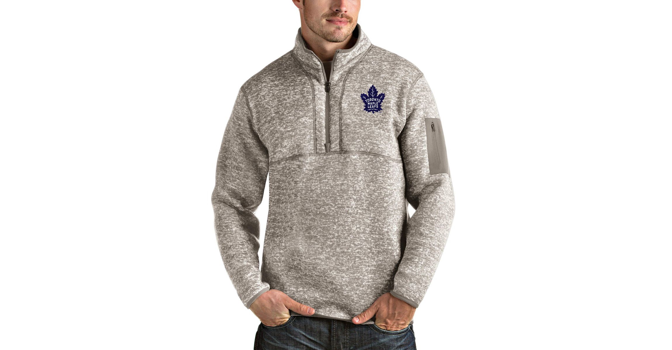 NHL Toronto Maple Leafs Fortune Half-Zip Pullover Jacket