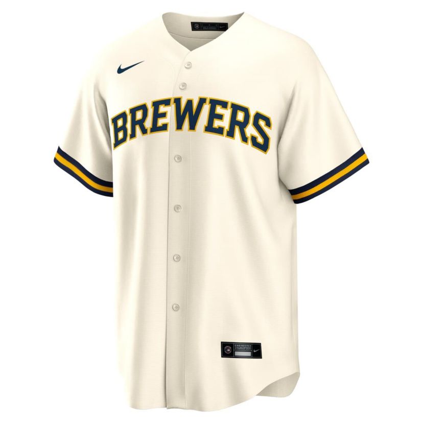 MLB Nike Christian Yelich Milwaukee Brewers Alternate Replica Player Jersey