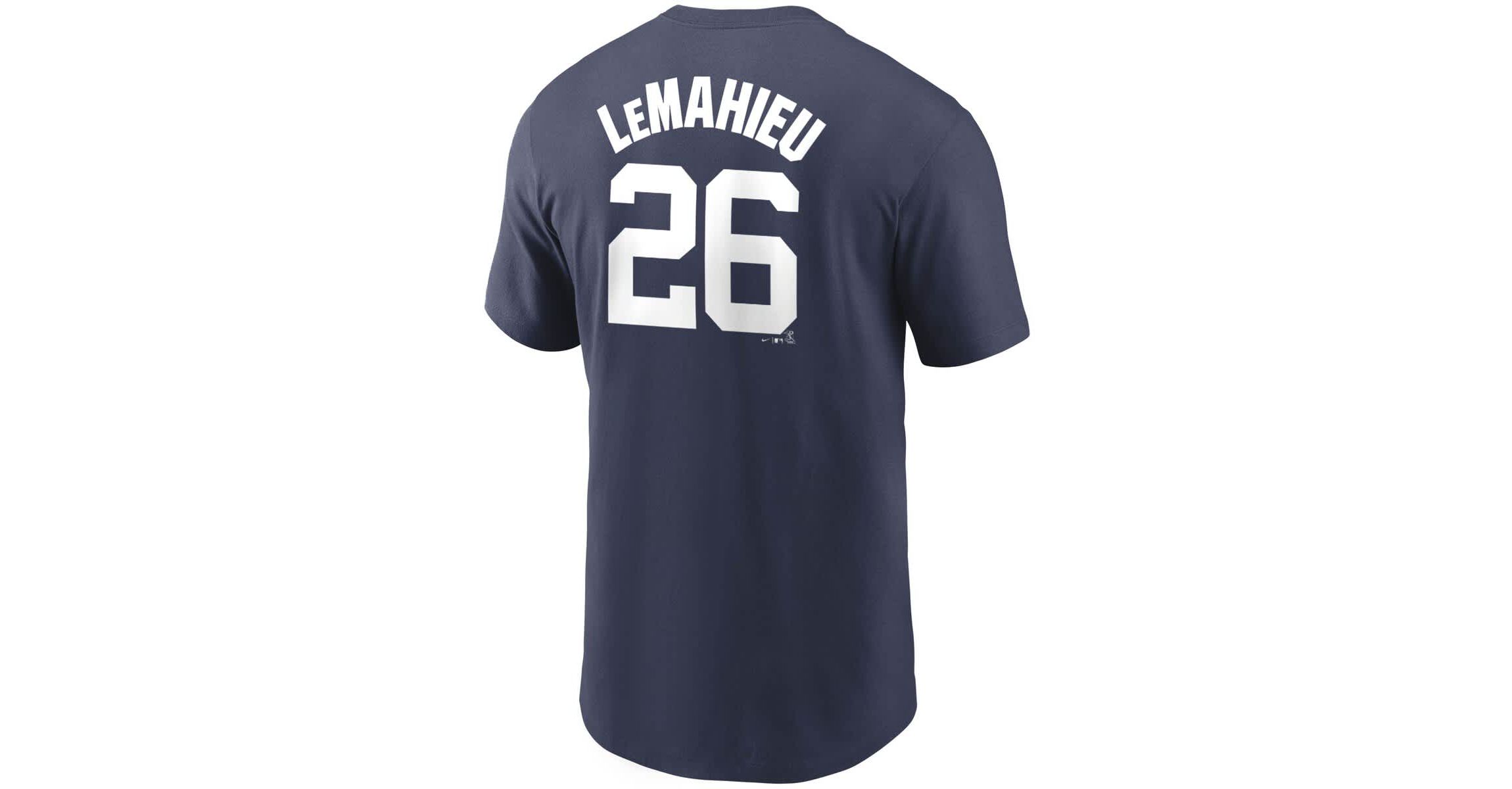 MLB Nike DJ LeMahieu New York Yankees Name & Number T-Shirt